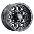 Load image into Gallery viewer, Weld Off-Road W119 17x9 Crux 5x114.3 5x127 ET-12 BS 4.50 Satin Black 78.1