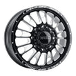 Load image into Gallery viewer, Weld Off-Road W121 20X8.25 Scorch Front 8X200 ET108 BS8.90 Gloss Black MIL 142.2 - Detail View