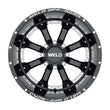Load image into Gallery viewer, Weld Off-Road W125 20X9 Granada Six 6X139.7 ET00 BS5.00 Gloss Black MIL 106.1 - Detail View