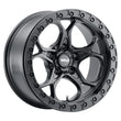 Load image into Gallery viewer, Weld Off-Road W901 17X9.0 Ledge Beadlock 5X127 ET-35 BS3.625 Satin Black 71.5 - Main Product View
