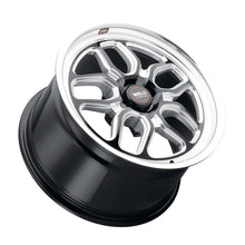 Load image into Gallery viewer, Weld Racing 17x10 Laguna Drag 5x112 ET40 BS7.1 Gloss BLK MIL DIA 78.1 - Detail View