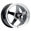 Load image into Gallery viewer, Weld S104 18X10.5 Ventura 5X120.65 ET54 BS7.9 Gloss Black MIL Dia 70.3 - Side View