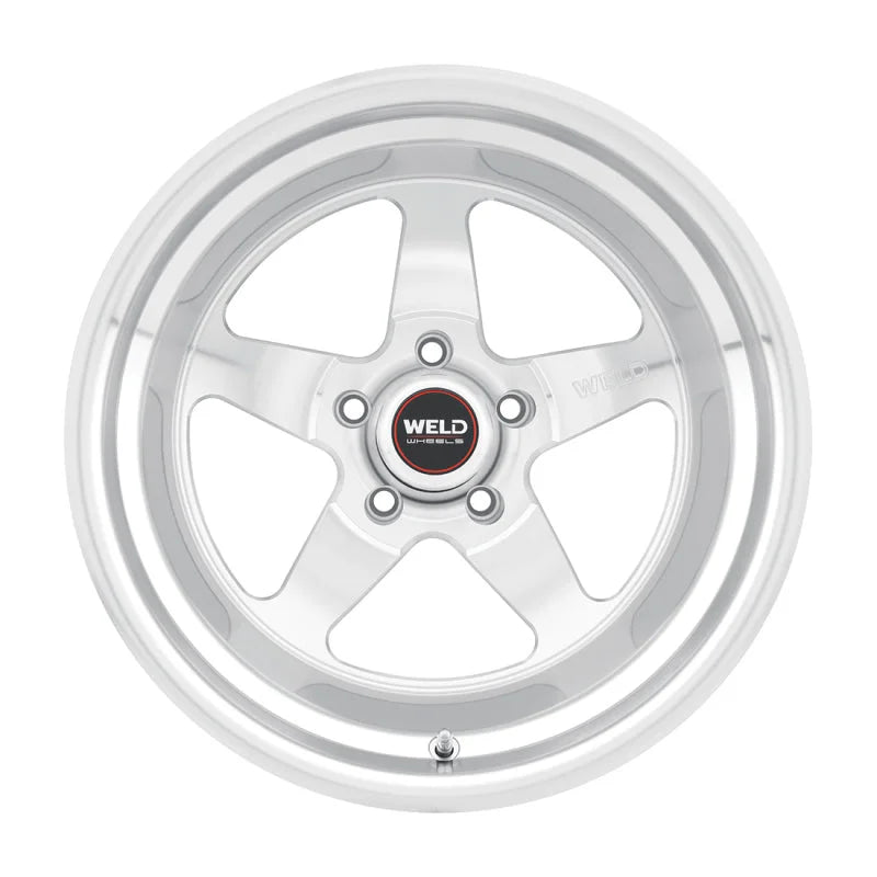 Weld S105 Ventura 20x9 / 5x115 BP / 20 Offset / 5.75 BS / 71.50 Bore - Gloss Silver MACH Wheel - Main Product View