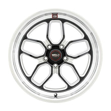 Load image into Gallery viewer, Weld S107 18X10.5 Laguna 5X120.65 ET54 BS7.9 Gloss Black MIL Dia 70.3 - Main Product View