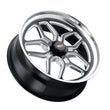 Load image into Gallery viewer, Weld S107 22X10.5 Laguna 5X127 ET13 BS6.25 Gloss Black MIL Dia 78.1 - Main Product View