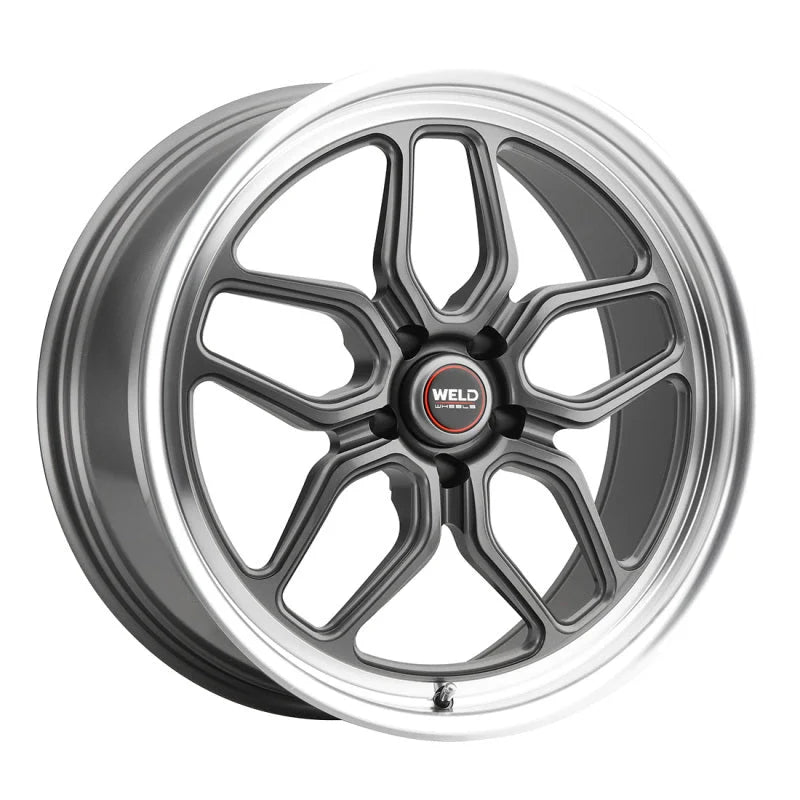 Weld S108 20X9 Laguna 5X114.3 ET29 BS6.125 Gloss Gun Diamond Lip 72.56 - Main Product View