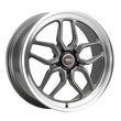 Load image into Gallery viewer, Weld S108 22X10.5 Laguna 5X127 ET13 BS6.25 Gloss Gun Diamond Lip 78.1
