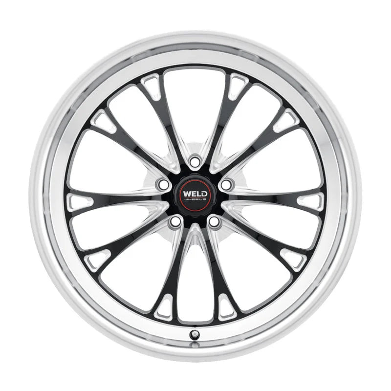 Weld S113 20X10.5 Belmont 5X120.65 ET13 BS6.25 Gloss Black MIL Dia 78.1 - Main Product View