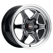 Load image into Gallery viewer, Weld S156 17x7 Ventura 6 Drag 6x135 ET20 BS4.80 Gloss BLK MIL DIA 87.1 - Main Product View