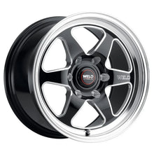 Load image into Gallery viewer, Weld S156 17x7 Ventura 6 Drag 6x135 ET20 BS4.80 Gloss BLK MIL DIA 87.1 - Main Product View