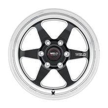 Load image into Gallery viewer, Weld S156 17x7 Ventura 6 Drag 6x135 ET20 BS4.80 Gloss BLK MIL DIA 87.1 - Detail View