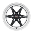 Load image into Gallery viewer, Weld S156 20x5 Ventura 6 Drag 6x139.7 ET-13 BS2.50 Gloss BLK MIL DIA 106.1 - Detail View