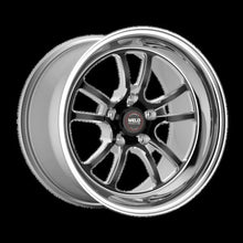 Load image into Gallery viewer, Weld S70 RT-S 18x8in / 5x120.65 BP / 4.7in. BS - Black Center - Polished Shell Wheel - Side View