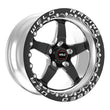 Load image into Gallery viewer, Weld S71 15x10.33 / 5x120mm BP / 7.5in. BS Black Wheel (Medium Pad) - Black Single Beadlock MT - Side View
