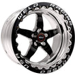 Load image into Gallery viewer, Weld S71 17x10 / 5x115mm BP / 6.7in. BS Black Wheel (High Pad) - Black Single Beadlock MT - Main Product View