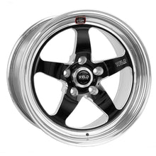 Load image into Gallery viewer, Weld S71 18x10 / 5x4.5 BP / 5.7in. BS Black Wheel (Medium Pad) - Non-Beadlock - Main Product View