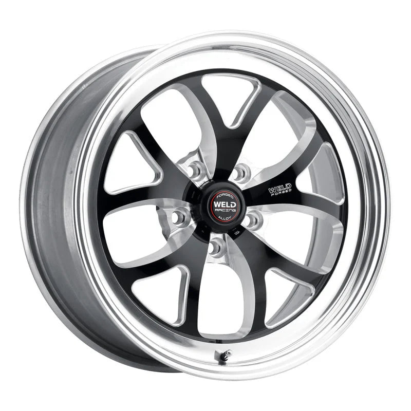Weld S76 15x10.33 / 5x4.75 BP / 6.5in. BS Black Wheel (Low Pad) - Non-Beadlock - Installation View