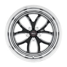 Load image into Gallery viewer, Weld S76 15x4 / 5x4.5 BP / 1.5in. BS Black Wheel (Medium Pad) - Non-Beadlock - Side View