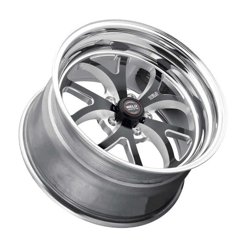 Weld S76 15x4 / 5x4.5 BP / 1.5in. BS Black Wheel (Medium Pad) - Non-Beadlock - Installation View