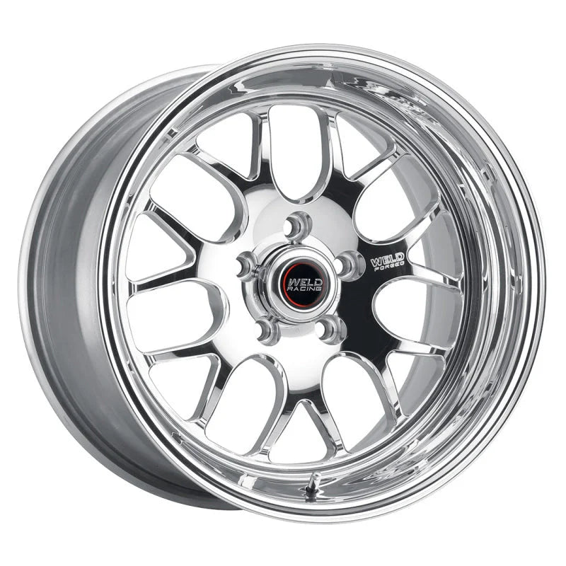 Weld S77 20x9 / 5x5in BP / 5.8in. BS Polished Wheel (High Pad) - Non-Beadlock - Detail View