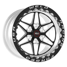 Load image into Gallery viewer, Weld S81 17x10 / 5x4.75 BP/ 7.2in. BS (43mm Offset) Black Wheel 3.18 ID (High Pad) - Single Beadlock