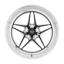 Load image into Gallery viewer, Weld S81 18x5 / 5x115 BP / 2.1in BS Black Wheel (High Pad) - Non-Beadlock - Side View