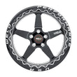 Load image into Gallery viewer, Weld S904 17X10 Ventura Drag Beadlock 5X135 ET10 BS5.9 Gloss Black MIL Dia 87.1 - Detail View