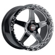 Load image into Gallery viewer, Weld S904 17x10 Ventura Beadlock 5x127 ET38 BS7.00 Gloss BLK MIL DIA 71.5 - Main Product View