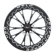 Load image into Gallery viewer, Weld S908 18X10 Belmont Drag Beadlock 5X115 ET30 BS6.70 Gloss Black MIL Dia 78.1 - Side View