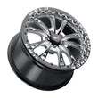 Load image into Gallery viewer, Weld S908 18X10 Belmont Drag Beadlock 5X120 ET45 BS7.25 Gloss Black MIL Dia 78.1 - Detail View