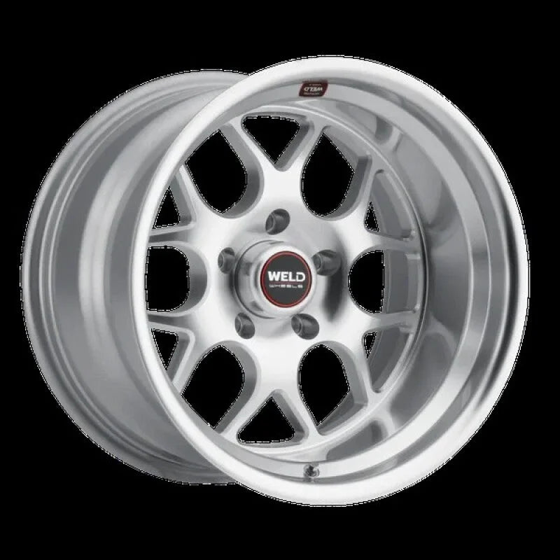 Weld Solana 18x9.5 / 5x114.3 BP / ET0 / 78.1mm Bore - Gloss Silver Machined Wheel