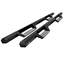 Load image into Gallery viewer, Westin 04-13 Chevy Silverado 1500 Crew Cab HDX Stainless Drop Nerf Step Bars - Textured Black - Main Product View