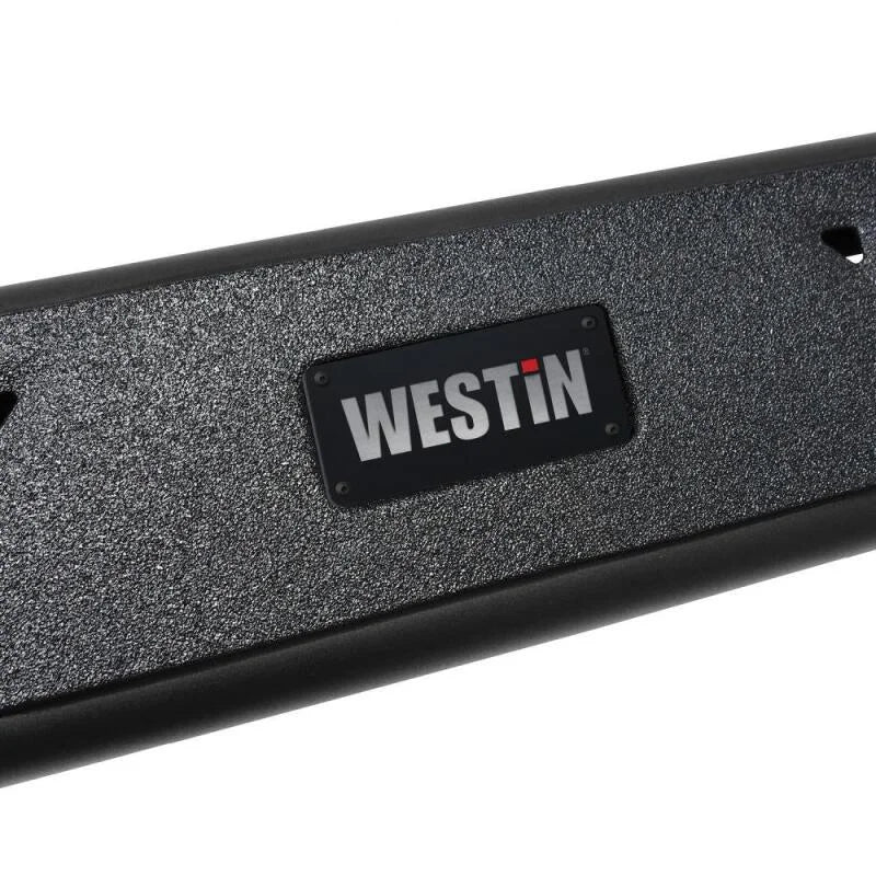 Westin 05-19 Toyota Tacoma Double Cab Outlaw Nerf Step Bars - Back View