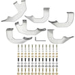 Load image into Gallery viewer, Westin 05-21 Toyota Tacoma Access Cab PRO TRAXX 4 Oval Nerf Step Bars - SS - Side View