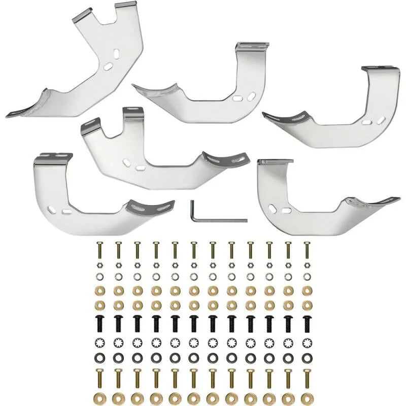 Westin 05-21 Toyota Tacoma Access Cab PRO TRAXX 4 Oval Nerf Step Bars - SS - Side View