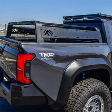 Load image into Gallery viewer, Westin 05-21 Toyota Tacoma Overland Cargo Rack Base - Textured Black - Installation View