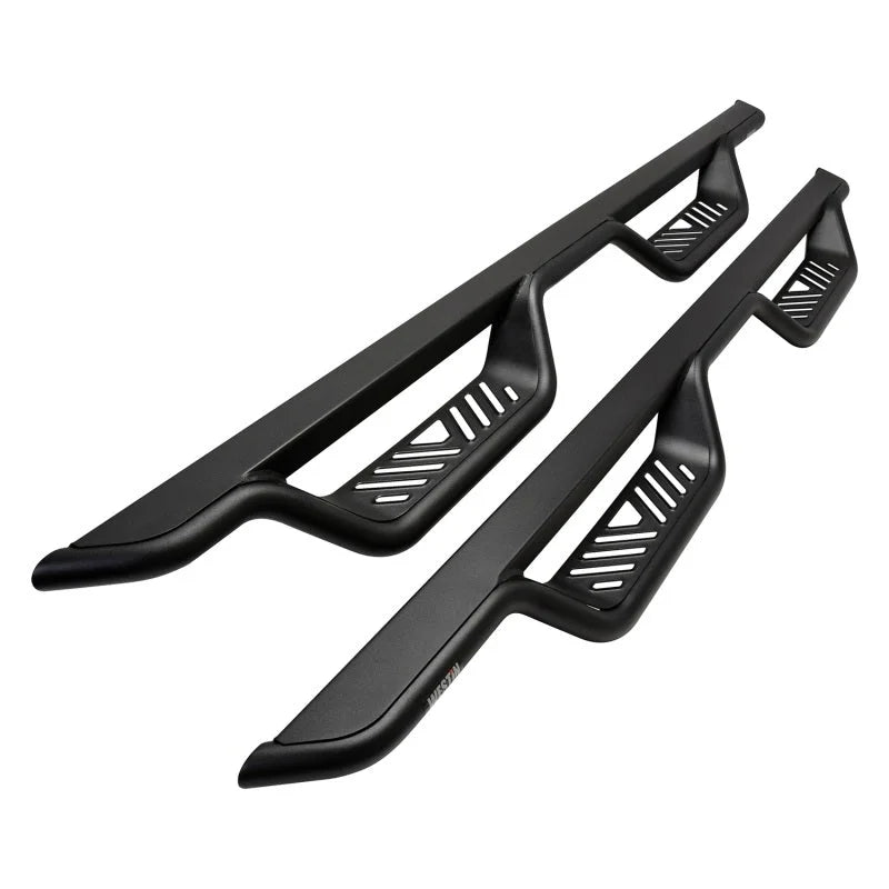 Westin 05-22 Toyota Tacoma Double Cab Outlaw Drop Nerf Step Bars - Black - Main Product View