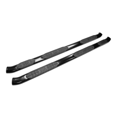 Westin 07-13 Chevy Silv 1500 Extnd Cab (6.5ft) PRO TRAXX 5 WTW Oval Nerf Step Bars - Blk - Main Product View