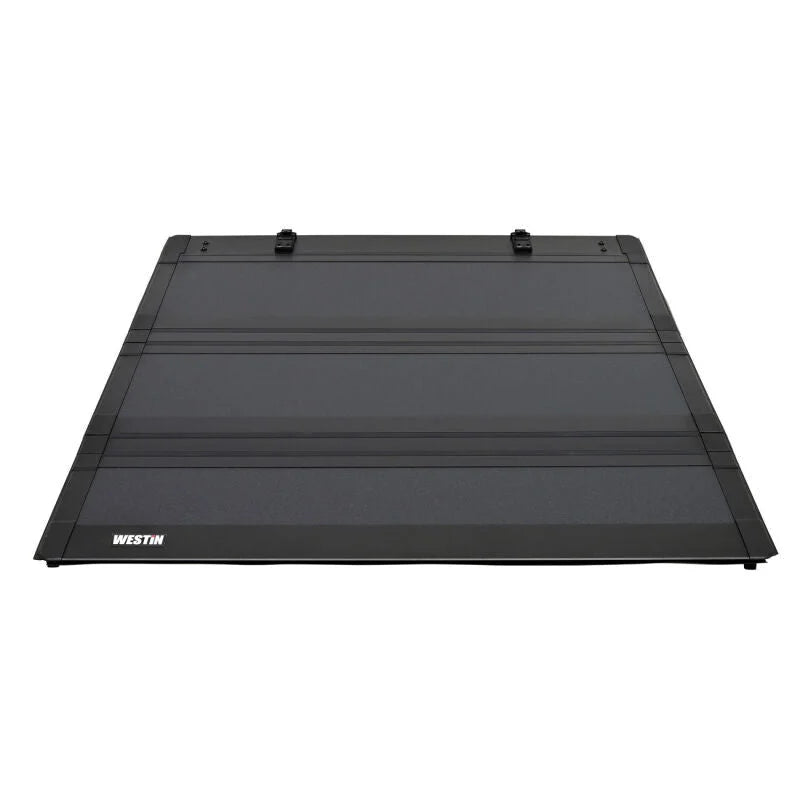 Westin 07-13 Chevy/GMC 1500 5ft.8in. Bed Hard Tri-Fold Tonneau Cover - Black - Main Product View