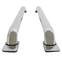 Load image into Gallery viewer, Westin 07-13 Chevy/GMC/Dodge/Ram/Ford/Toyota Silv/Sierra (5.5 ft Bed) Platinum Oval Bed Rails - SS - Back View