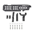 Load image into Gallery viewer, Westin 07-17 Jeep Wrangler Unlimited Gas Tank Skid Plate - Textured Black - Installation View