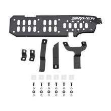 Load image into Gallery viewer, Westin 07-17 Jeep Wrangler Unlimited Gas Tank Skid Plate - Textured Black - Installation View