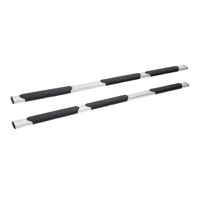 Westin 07-18 Chevrolet Silverado 1500 CC 6.5ft Bed R5 M-Series W2W Nerf Step Bars - Polished SS - Main Product View