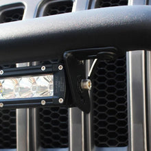 Load image into Gallery viewer, Westin 07-18 Jeep Wrangler JK / 18-22 Jeep Wrangler JL WJ2 LED Brackets - Tex. Blk - Main Product View