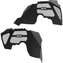 Load image into Gallery viewer, Westin 07-18 Jeep Wrangler JK Inner Fenders - Front - Textured Black - Side View