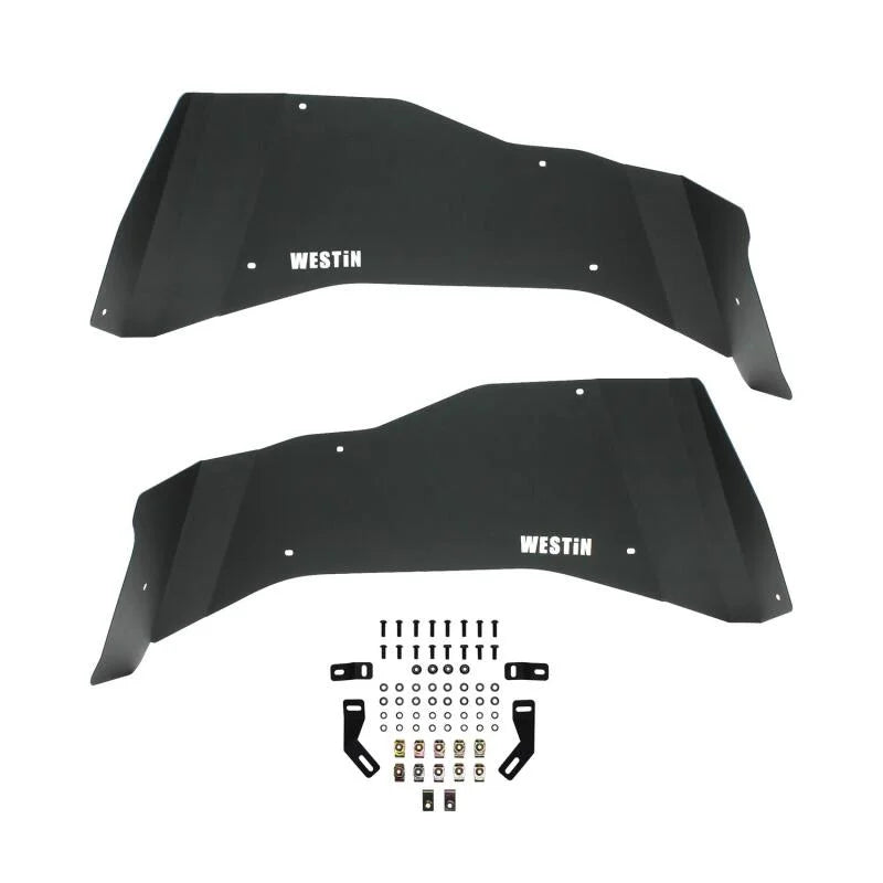 Westin 07-18 Jeep Wrangler JK Inner Fenders - Rear - Textured Black - Additional View 5
