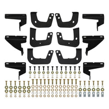 Load image into Gallery viewer, Westin 07-18 Jeep Wrangler JK Unlimited Outlaw Drop Nerf Step Bars - Black - Installation View