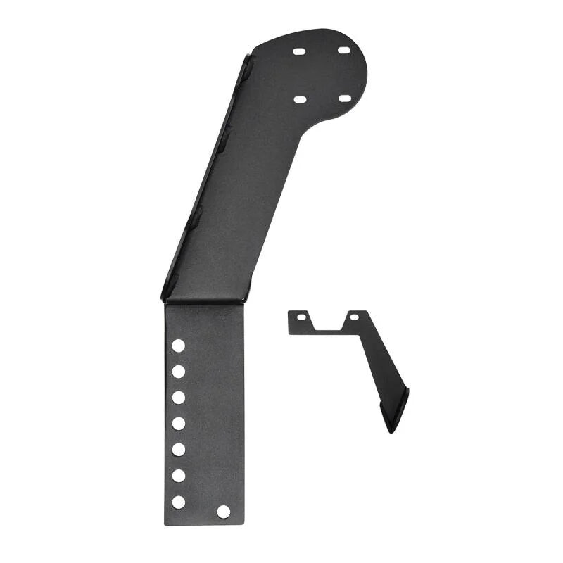 Westin 07-18 Jeep Wrangler JK WJ2 3rd Brakelight / RotoPax Combo Mount - Textured Black - Main Product View