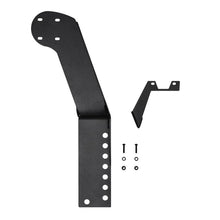 Load image into Gallery viewer, Westin 07-18 Jeep Wrangler JK WJ2 3rd Brakelight / RotoPax Combo Mount - Textured Black - Side View