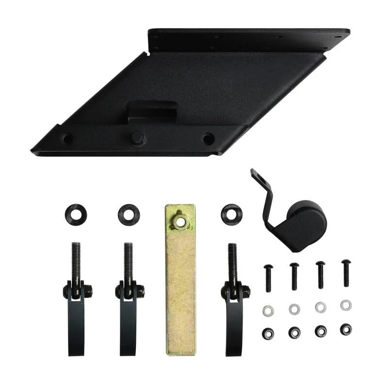 Westin 07-18 Jeep Wrangler JK WJ2 Off-Road Jack Mount - Textured Black - Main Product View